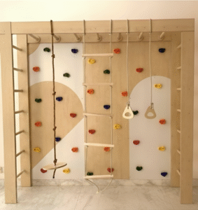 package # 2 Package # 2 - Swing # 2, 3, 4 + Monkey bar & Monkey Ladders + Climbing Wall